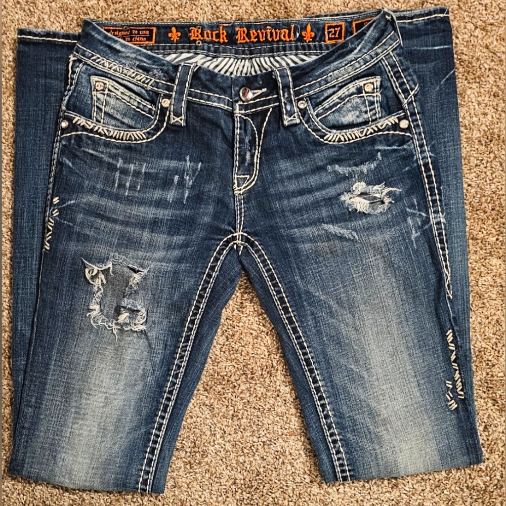 Rock Revival May Bootcut size 27